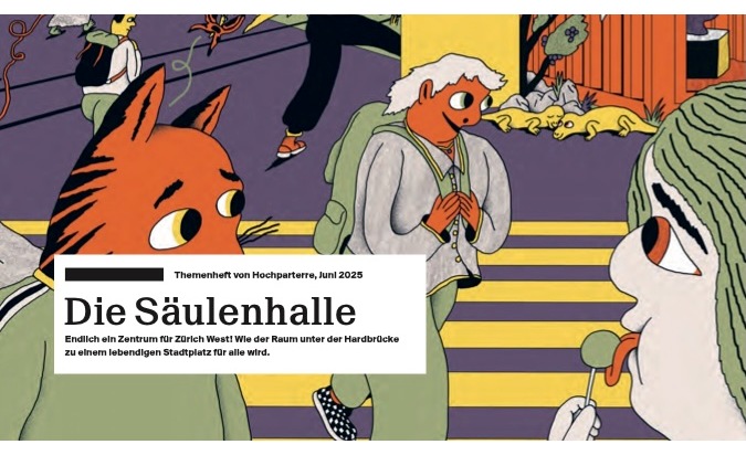 Veranstaltungshinweis: Heftvernissage und Podiumsdiskussion «Die Säulenhalle»